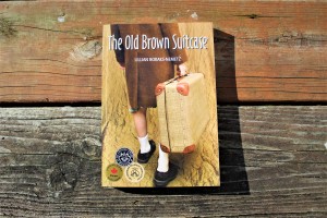 old brown suitcase edit
