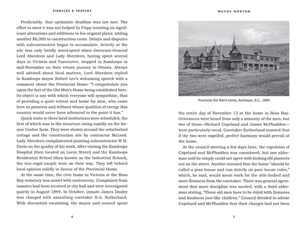 Pioneers and Paupers